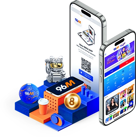 96M Mobile App — Home Screen